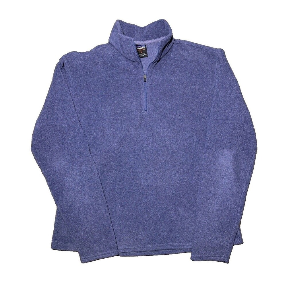Vintage 90’s Patagonia Capilene Violet Quarter Zip Pullover Fleece Womens Medium
